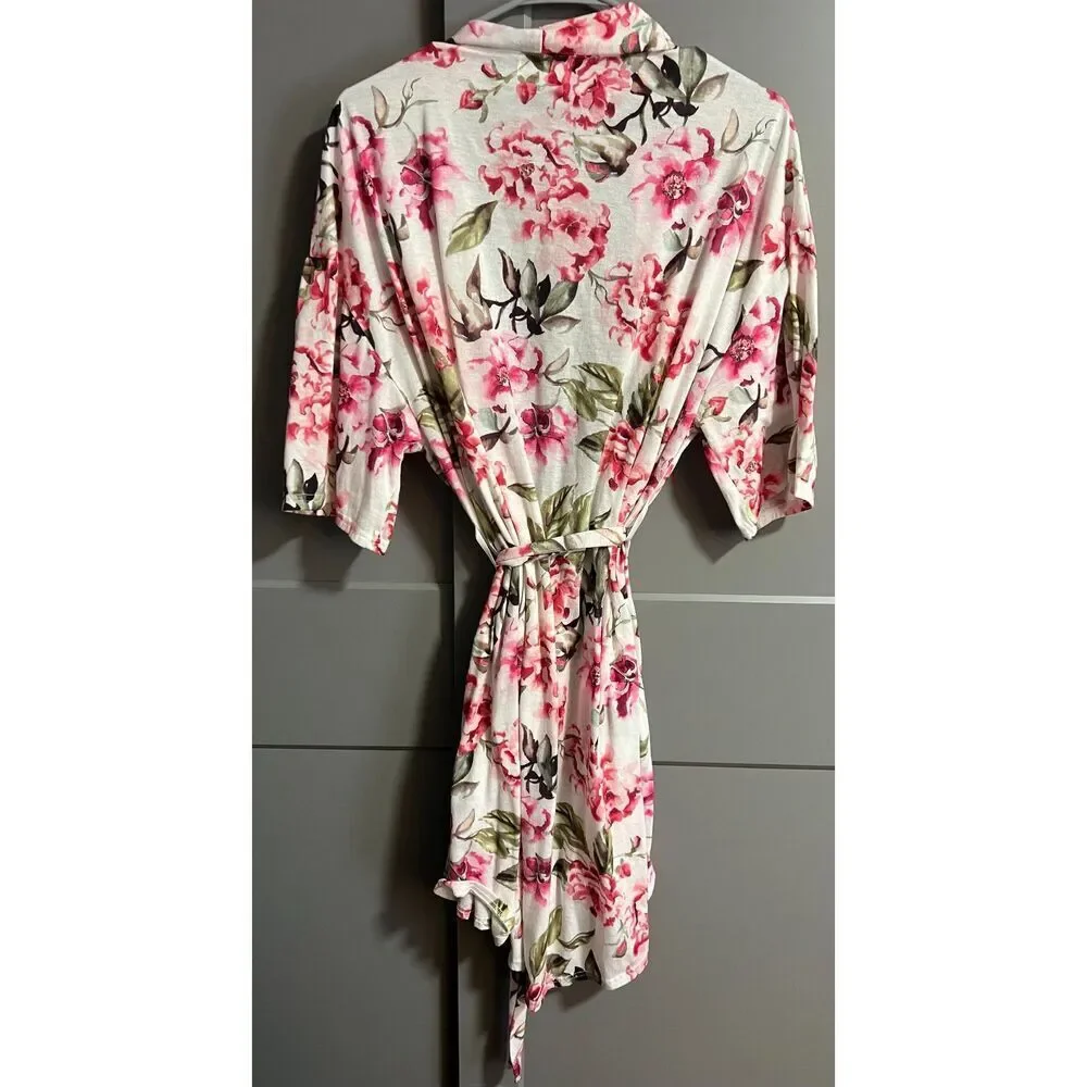Show Me Your MuMu Womens Floral Print Robe One Size